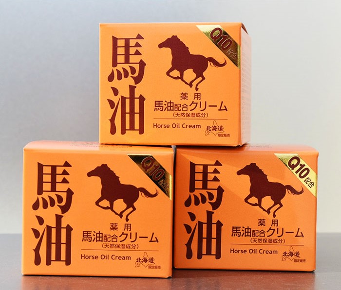 Jun chemifa Co.，Ltd。 Showa Shinyama Kuma Ranch 熊牧場 馬油 藥用馬油配方乳霜 北海道昭和新山 3入組