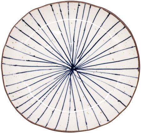 Ichikyu Mino ware Daen plate Tokusa