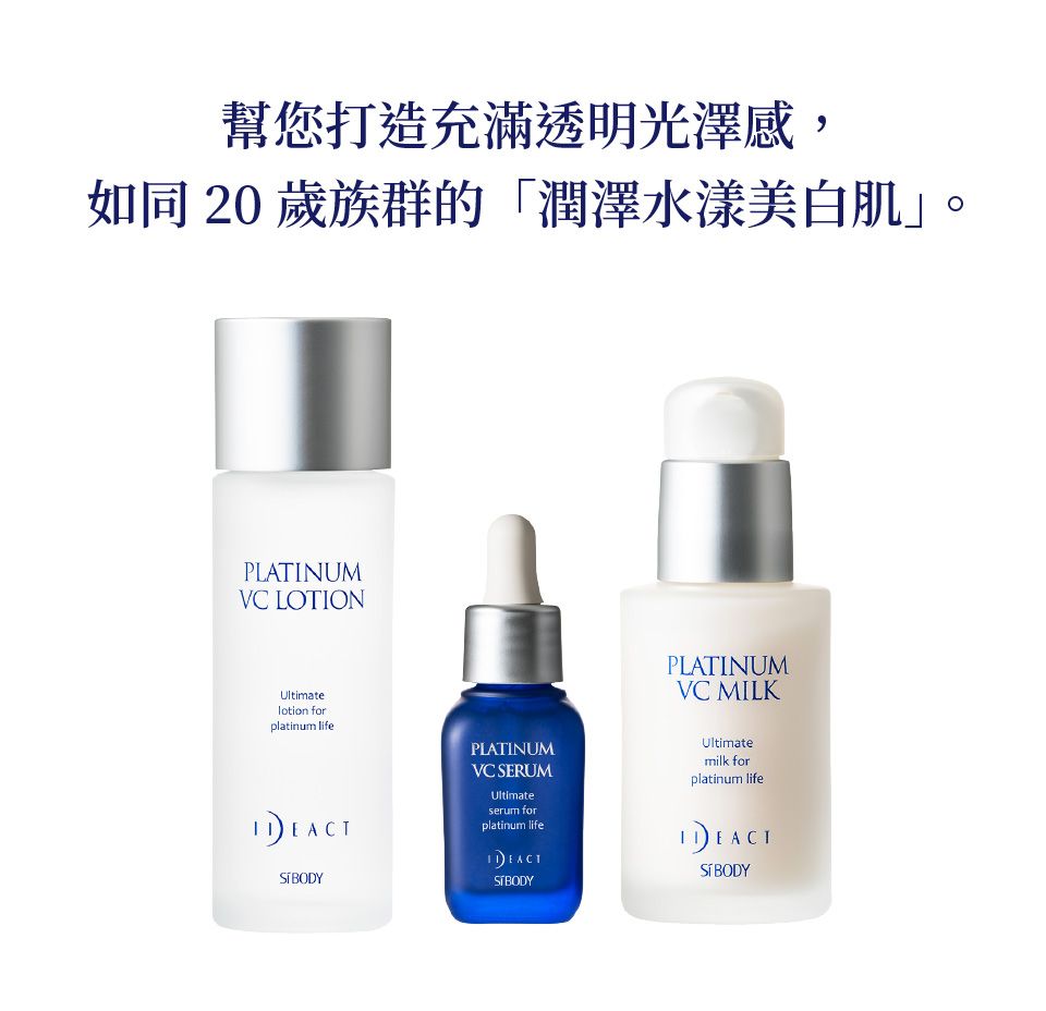 IDEA ACT 徹底美白套裝