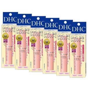 【限量特價】【6入组】DHC藥用護唇膏 1.5g（外盒：黃色）