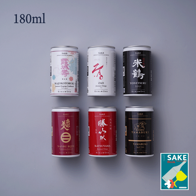 id10 japan KURA ONE KURA ONE®東北釀酒廠清酒盒 6個品牌 (180ml*6) *含清酒書