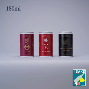 Kura One® IIWC Champion Sake (UK) 수여 된 3 개의 브랜드 (180ml 알루미늄 Can Sake *3) *Sake Book과 함께