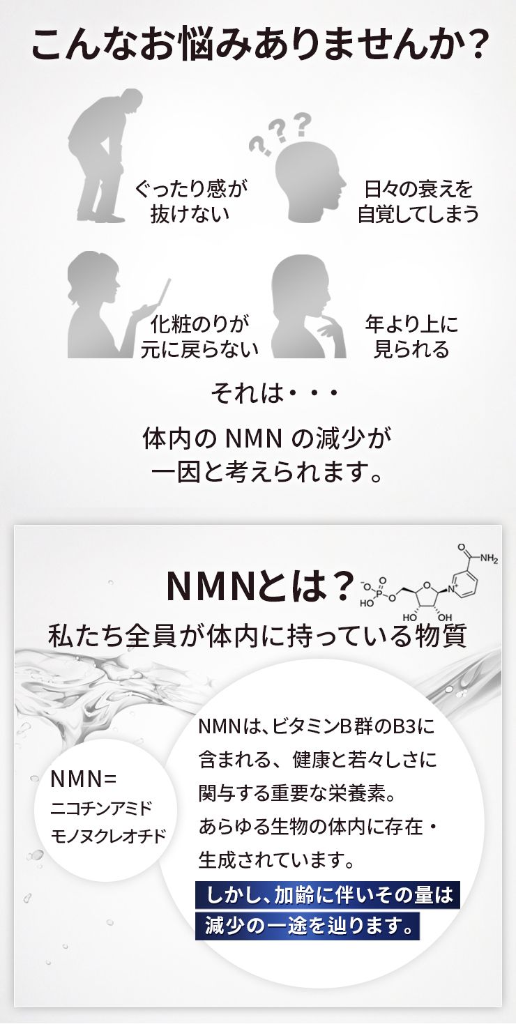 【数量限定価格】NMN15000mg 60粒