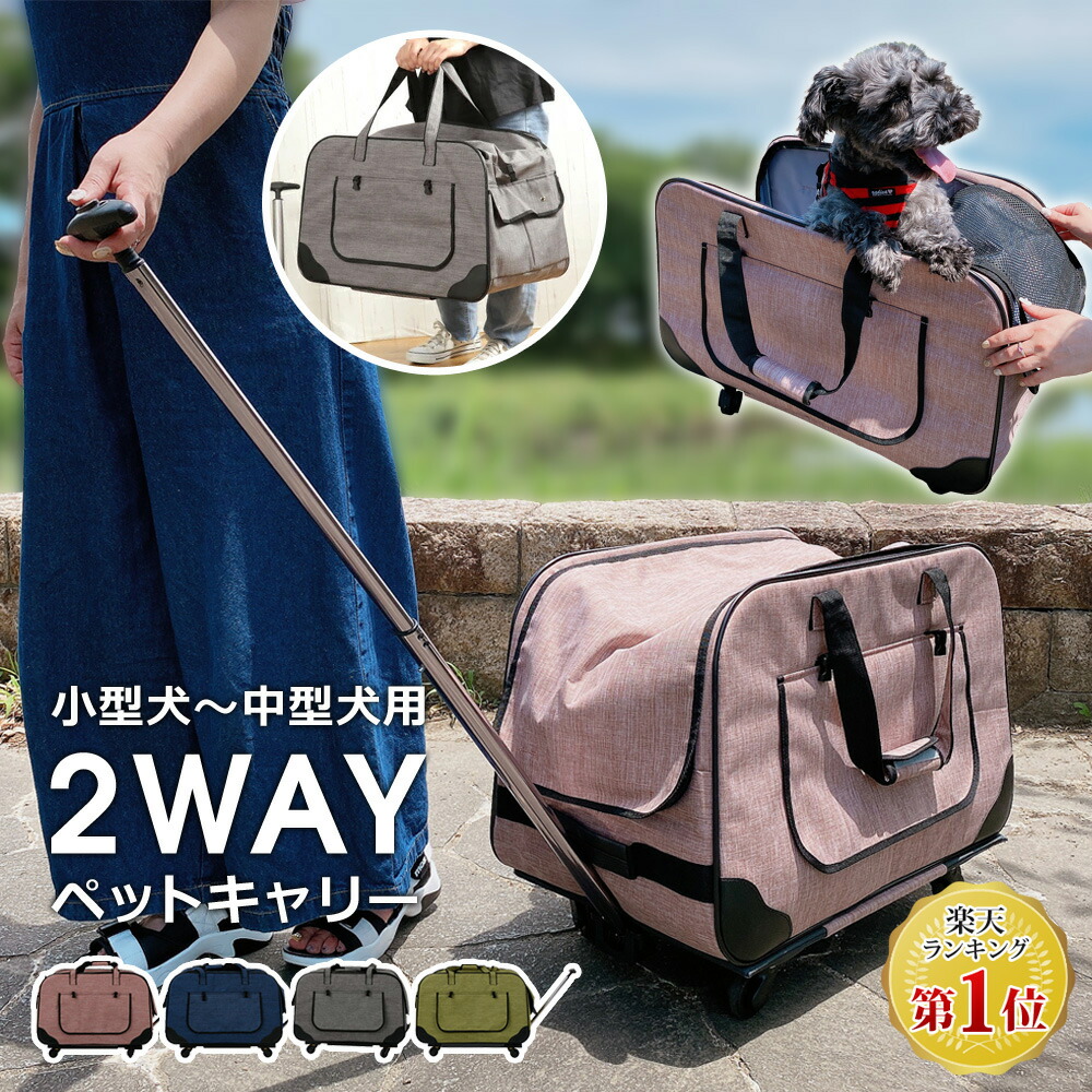 SunRuck Sunruck Saint-Out Pet Carry Carry 2way折疊腳輪灰色Sr-pcr01-gy