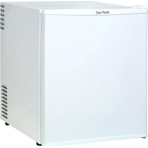 SunRuck サンルック 冷蔵庫 48L 霜取り不要 右開き 静音 低振動 ペルチェ方式 ホワイト SR-R4805W