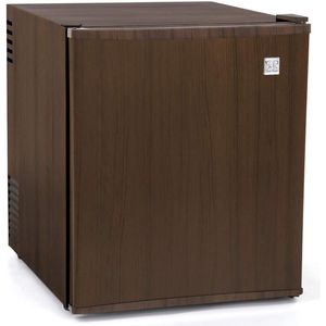 SunRuck サンルック 木目調 冷蔵庫 48L 霜取り不要 右開き 静音 低振動 ペルチェ方式 ダークウッド SR-R4803DWD