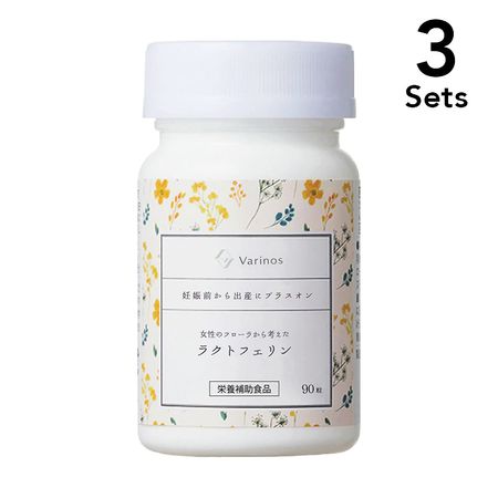 [Set of 3] Lactoferrin based on female flora, 90 tablets