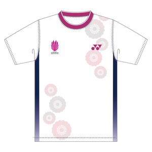 Saishunkan Badminton Uniform Replica 2022 T -shirt Akane Yamaguchi Model