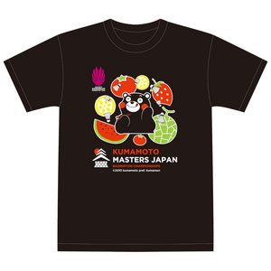Reunokan Pharmaceuticals Badminton Kumamoto Masters Japan Meisan T件襯衫Kumamon Ver。