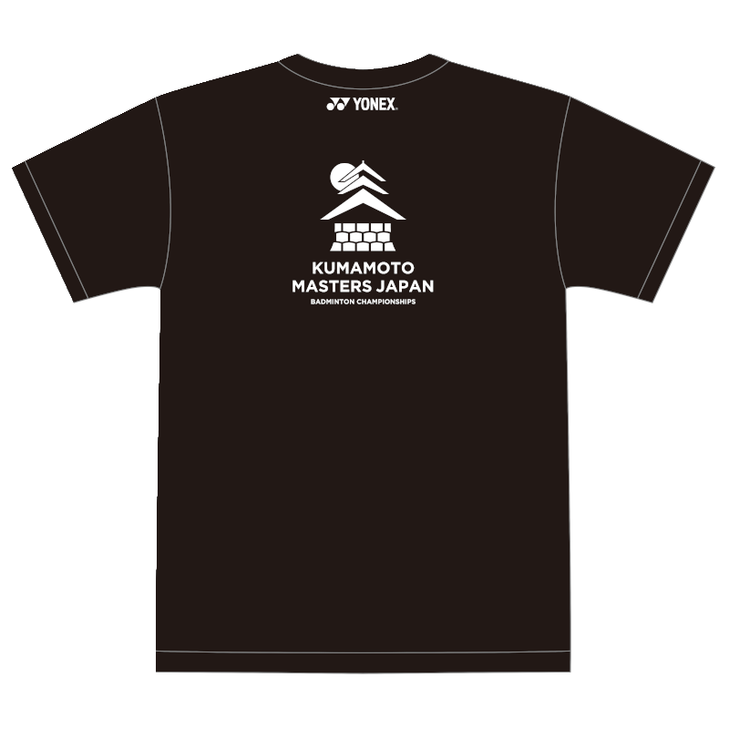 Saishunkan Badminton Kumamoto Master Japan Japan Kamon T襯衫