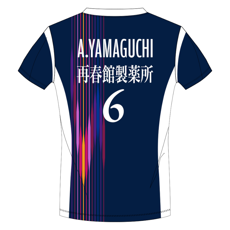 再春館製薬所 バドミントン ユニフォームレプリカ2024 Tシャツ 山口茜モデル チャコール ｜ ドコデモ