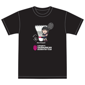 Saishunkan 羽毛球选手 Akane Yamaguchi（山口茜）漫画 T 恤 2024ver.