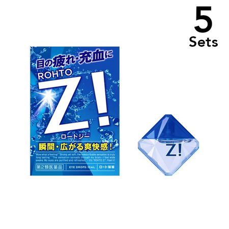 [Limited quantity price] [Set of 5] [Class 2 drugs] Rohto Pharmaceutical Rohto Z! b 12ml