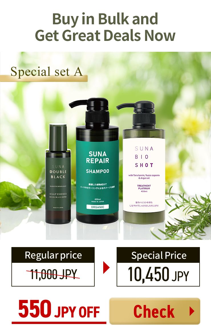[Limited quantity price] Suna Repair Shampoo Organic Zen 400ml