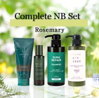 SUNA Healthy Hair Black Set (Natural Brown with Hair Growth Essence)