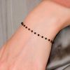 NATURALI JEWELRY 블랙 스피넬 안경 고정 팔찌