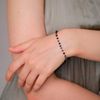NATURALI JEWELRY サファイアメガネ留めブレスレット