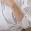 NATURALI JEWELRY 天然石彩色手链（黑色）