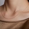 NATURALI JEWELRY K18 스크류 체인 팔찌