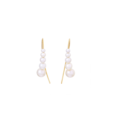 NATURALI JEWELRY 진주 크레센도 피어싱