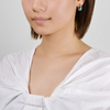 NATURALI JEWELRY 청록색 & 래브라도 라이트 감기 후프 귀걸이