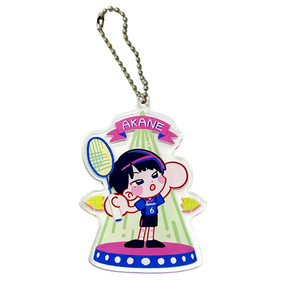 選手イラストアクリルキーホルダー(山口茜ver.)
