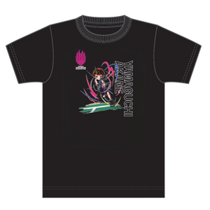 山口茜選手 似顔絵Tシャツ 2025ver.  ブラック