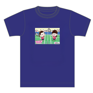 シダマツペア 似顔絵Tシャツ 2025ver. ネイビー