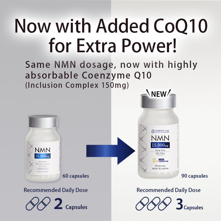 Current Lab NMN15000+Coenzyme Q10 90 tablets