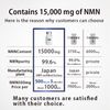 [Set of 3] Current Lab NMN15000+Coenzyme Q10 90 tablets