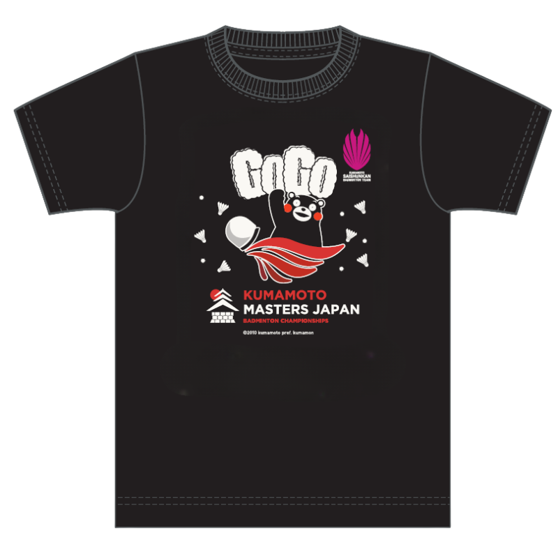 Kumamoto Masters Japan 2025 GOGO T-shirt Kumamon ver