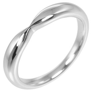 Tiffany & Co. Harmony Ring, size 6.5, Pt950 platinum, approximately 4.26g, for women. [Pre-owned]