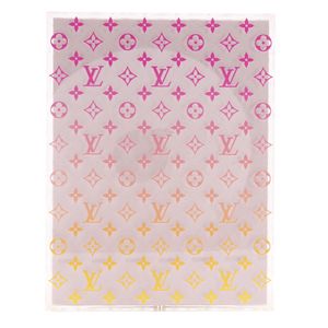 Pre-owned LOUIS VUITTON sunglasses case in a Monogram Gradient collector's box with acrylic and pink flap.