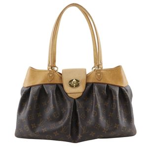 Pre-owned LOUIS VUITTON Boesi MM Tote Bag M45714, Monogram Canvas, Made in France, 2009, Brown, MI0099, Shoulder/Handbag, A4 Size, Turn Lock, Women's.