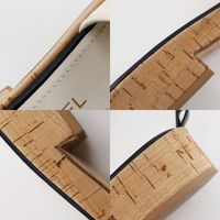 Pre-owned CHANEL CHANEL Logo Mules G34876, Leather and Cork, Made in Italy, White/Black, Women's