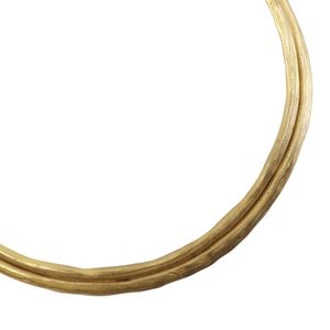 Pre-owned Hermès Bijoutierie Fantaisie Mantel Choker, Vintage, Gold-Plated, Made in France, Approx. 79.6g, Women's.