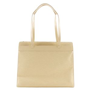 Pre-owned LOUIS VUITTON Croisette PM Tote Bag M5249A, Epi Leather, Vanilla, Made in France, 2000, Cream, LW0020, Shoulder/Handbag, A4, Zipper, Women's.