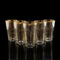 Baccarat ) 老式金銀絲細工玻璃杯( 55) - 二手