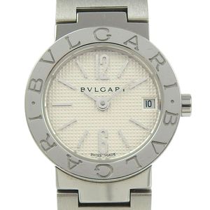 Bvlgari Bvlgari Bvlgari Watch BB23SS Stainless Steel Swiss Made Quartz Analog Display White Dial Bvlgari Bvlgari Women [มือสอง]
