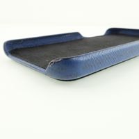Pre-owned LOUIS VUITTON Taigarama iPhone X/Xs Smartphone Case, M30273, Leather, Blue, BC2119, Unisex.