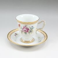 Hoechst HOCHST Hofrat 瓷杯和碟，德國製造，未使用