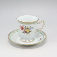 Hoechst HOCHST Hofrat 瓷杯和碟，德國製造，未使用