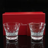 Baccarat BIBA 2013 水晶杯 x 2，法國製造，二手