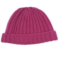 Pre-owned Hermès wool knit cap, pink, unisex