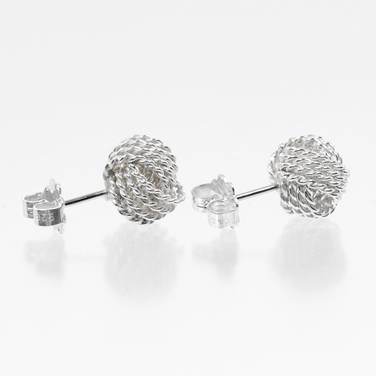 ティファニー TIFFANY&Co. メッシュ ノット ピアス シルバー925