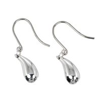 Pre-owned Tiffany & Co Teardrop Earrings, 925 Sterling Silver, approximately 3.6 grams, Women's.