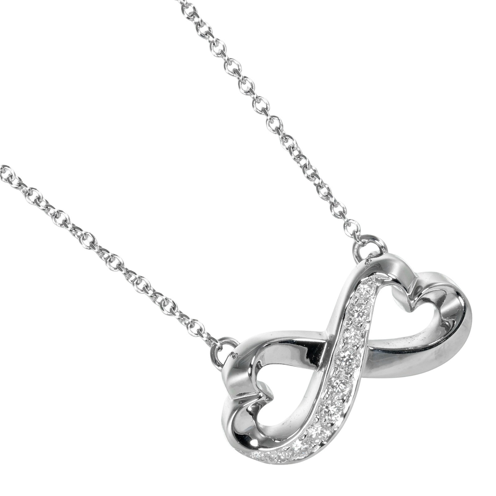 TIFFANY &Co. ティファニー ネックレス ハート K18 約4g 【公式通販】