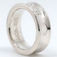 Tiffany & Co. 1837 Size 10.5 Ring, Sterling Silver, approximately 7.1 grams, 1837, Women's [Pre-owned]