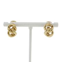 Pre-owned Christian Dior vintage gold-plated earrings, made in Germany, approximately 5.2g, for women.