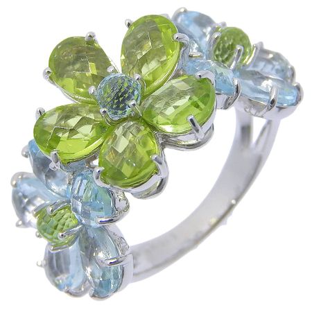 ポンテヴェキオ Ponte Vecchio フラワー 12号 リング・指輪 K18 